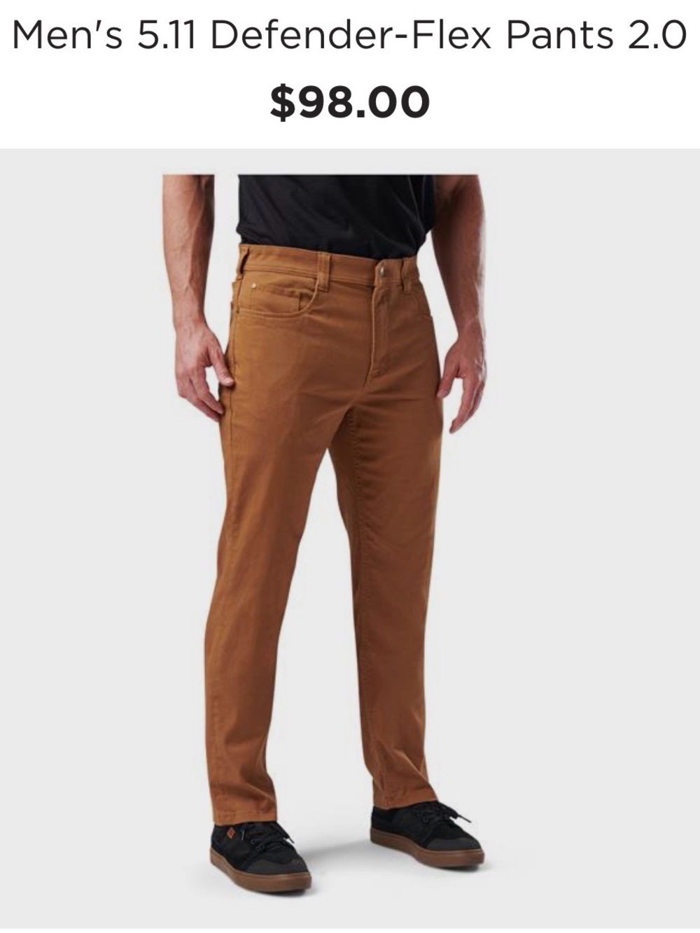5.11 Defender-Flex Pants 2.0 - Duck Brown